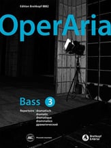 OperAria Bass, Vol. 3: Dramatic Vocal Solo & Collections sheet music cover